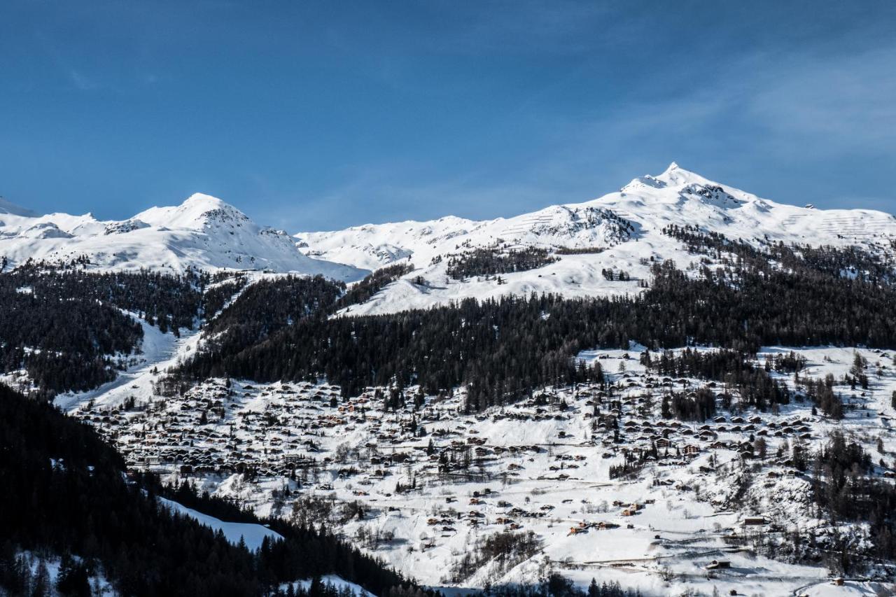 Hotel Alpina - Swiss Ski & Bike Lodge Grimentz Eksteriør billede